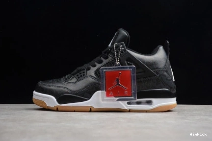 CI1184-001 LASER 4 BLACK AIR JORDAN SE GUM 1207